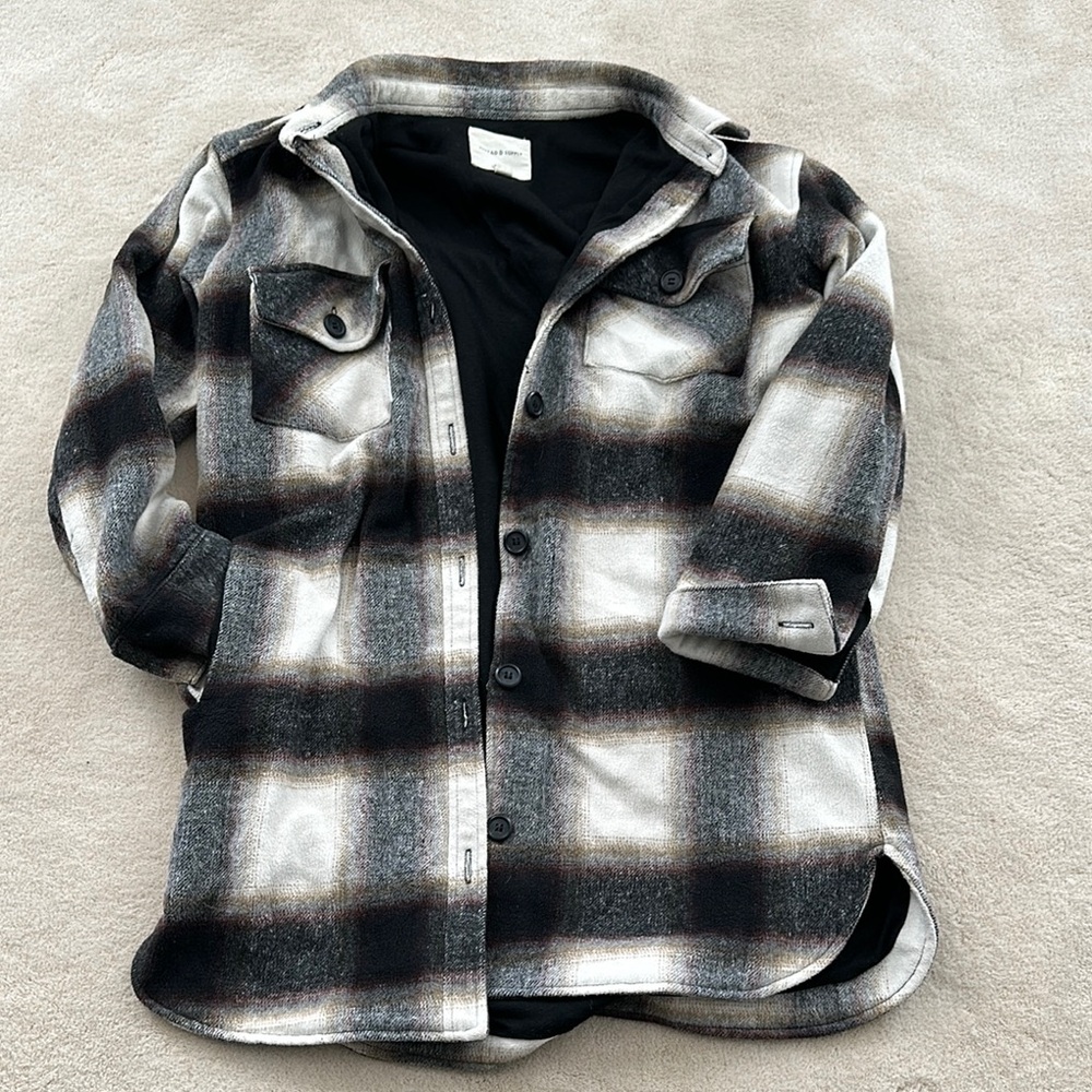 Thread & Supply Plaid Button-Up Shirt